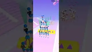 🎃Cheerleader Run 3D - GAME  #shorts