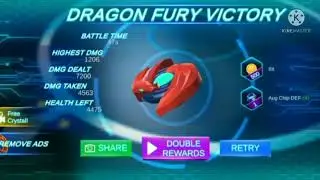 #GYROBUSTER android gameplay.                                         Dragon fury v/s Crosser