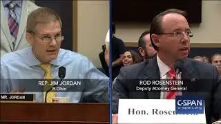 Word for Word: House Republicans Confront Deputy AG Rosenstein On Document Dispute (C-SPAN)