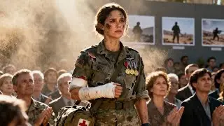 Wounded Yet Wordless: The Crowd Grew Quiet When the Navy SEAL Medic Revealed Her Battlefield History