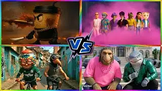 ITALIAN BRAINROT RAP & POP meets the rhythm of Hop Ball 3D # 15