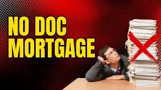 No Doc Mortgage #nodocumentloan #noincometax #badcreditmortgage