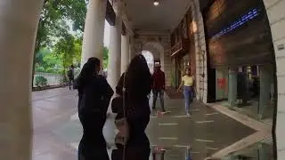POV walk through Connaught place inner circle