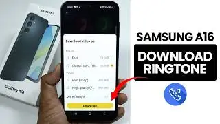 How to Download Ringtone in Samsung A16