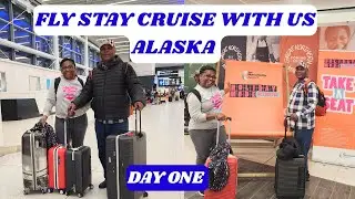 COME FLY, STAY, CRUISE WITH US TO ALASKA! Day One // Manchester To Vancouver Cruise Port