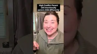 A high-conflict co-parent will intentionally parent differently just to get a reaction from you