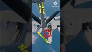 #aerialrefueling of #f18superhornet in midair by stratotanker #usaf