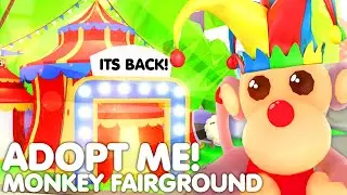 🐵🎪 MONKEY FAIRGROUND IS BACK!😱 ADOPT ME ALL MONKEY PETS RELEASE! ROBLOX