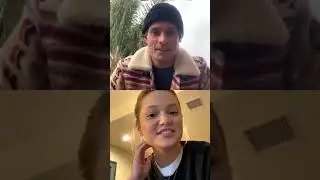 Instagram Live with Spencer Sutherland and Olivia Holt on 04/05/2020