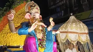 Lalbaugcha Raja Surat Night View 2025 l lalbaugcha raja decoration 2025 l lalbaugcha raja surat 2025