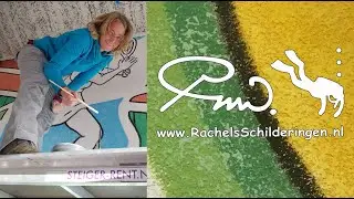 Muurschildering Tennisvereniging GLTB