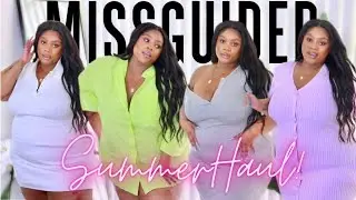 WE OUTSIDE SIS! HUGE PLUS SIZE SUMMER TRY-ON HAUL ft. MISSGUIDED