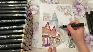 #coloringart #art #coloringadventure #relaxingvideo #christmas 