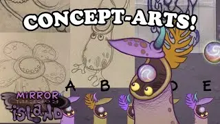 My Singing Monsters - Mirror Island Concept-Arts!