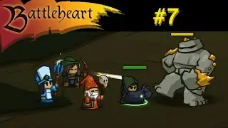 battleheart boss : stone golem ( gameplay #7 )