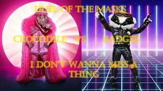 DUEL OF THE MASKS CROCODILE VS BADGER