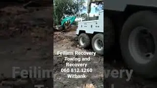 Western Star Breakdown Rig VS Excavator