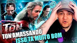 BIGZADA REAGE | React Pelos Nove Reinos | Thor: O Mundo Sombrio (UCRM) | Papyrus Da Batata