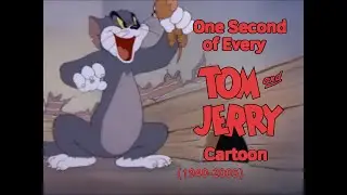 One Second of Every Tom and Jerry Cartoon (1940-2005)