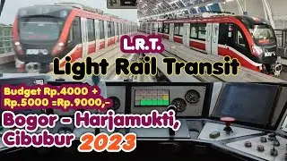 LRT dan KRLJakarta SOLUSI MENGURANGI KEMACETAN IBU KOTA, BOGOR,CIKOKO,HARJAMUKTI||Hanya Rp.9000,-