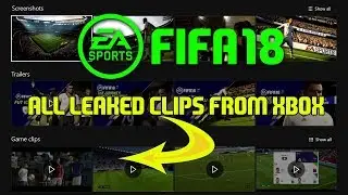 FIFA 18 |  All Leaked Footage from XBOX [ FIFA Street from The Journey, Maradona Gameplay.........]