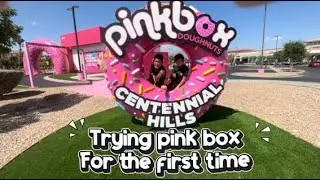 Trying Pink box For the first Time 🍩