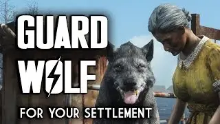 Guard Wolf for Your Settlement - How to Find Erickson the Wolf Tamer - Fallout 4 Far Harbor