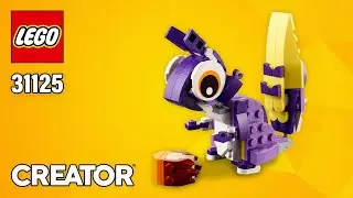 LEGO Squirrel (31125) from Creator Fantasy Forest Creatures | Building Instructions | TBB