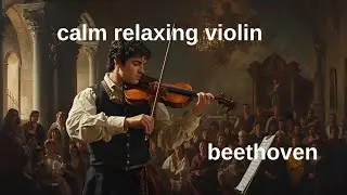 Relaxing violin music.  Beethoven violin concerto in Dmajor Op.61