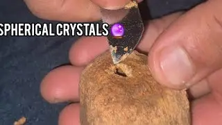 Natural Botryoidal Crystals | Rare Spherical Mineral Formation