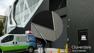 High Reach Cleaning at NDIS head office in Geelong - Cloverdale
