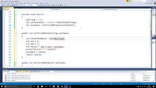 C# Programming with Unity Part 10 - Overloaded methods and Converting