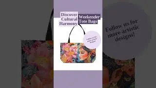 Beautifully designed Weekender Tote Bags. Each a statement piece, designed to make you stand out.