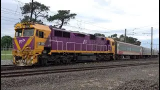 4K NEW! Complex Tracks and Trains at Broadmeadows