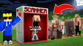 Using a SCANNER to Find Villager's Scary Secrets in Minecraft..