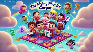 🪄📚 The Flying Phonics Carpet &ndash; A Magical Ride Through Letters, Sounds, |Nursery Rhymes & Kids Songs