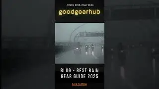 Best Motorcycle Rain Gear &ndash; Top Picks 2025 | Daily Blog | goodgearhub