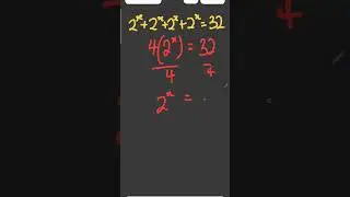 Easy Exponential Equation