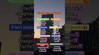 Fakten &uuml;ber dein Sternzeichen🥺 #sternzeichen #horoskop #astrologie #fy #zodiac