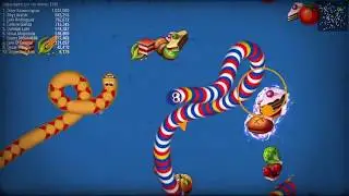 Watch me play Worms Zone .io - Voracious Snake via Omlet Arcade!