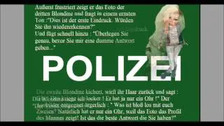 Polizeiausbildung-Blondinen