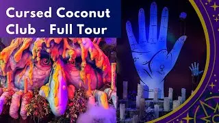 Cursed Coconut Club in CityWalk for Mardi Gras 2025 at Universal Orlando Resort - Full Tour