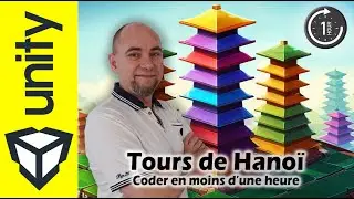Coder le jeu les tours de Hanoï en moins d'une heure ! avec Unity