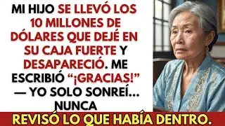 Mi Hijo Se Llevó los $10 Millones de Dólares — Pero Me Reí al Ver lo Que Creyó Haber Robado