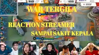 REACTION STREAMER RRQ VS ALTER EGO MACTH 5 WAR TERAKHIR | GRAND FINAL MPL ID SEASON 6