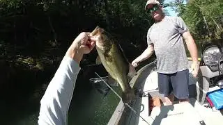 Gant Outdoors. Fishing Mirror Lake / Baraboo River. Wisconsin.