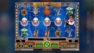 Boom Brothers&trade; Video Slot by Netent Casino (Net Entertainment Software)