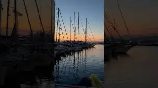 Greek Marina at Sunset! 2024