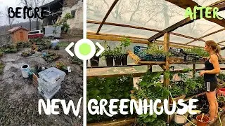 Greenhouse DIY: From Concrete Slab to Plant Haven!