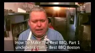 BEST BBQ BOSTON - UNCLE PETE'S  BEST BBQ RIBS HOW TO, Part1